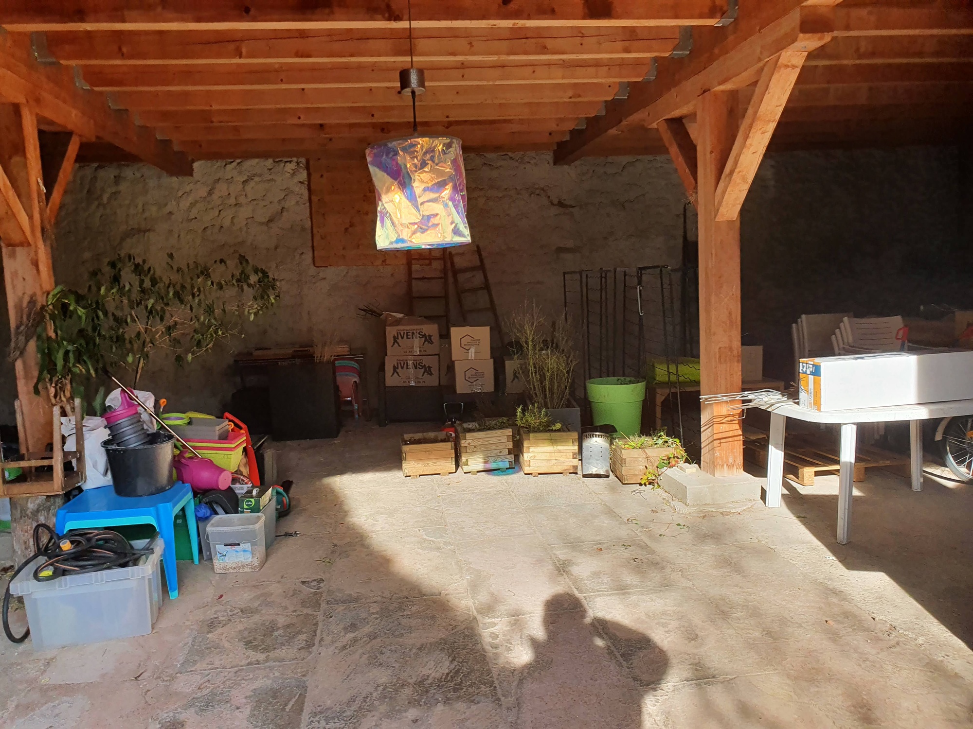La grange, ferme du Jardin Aroma
