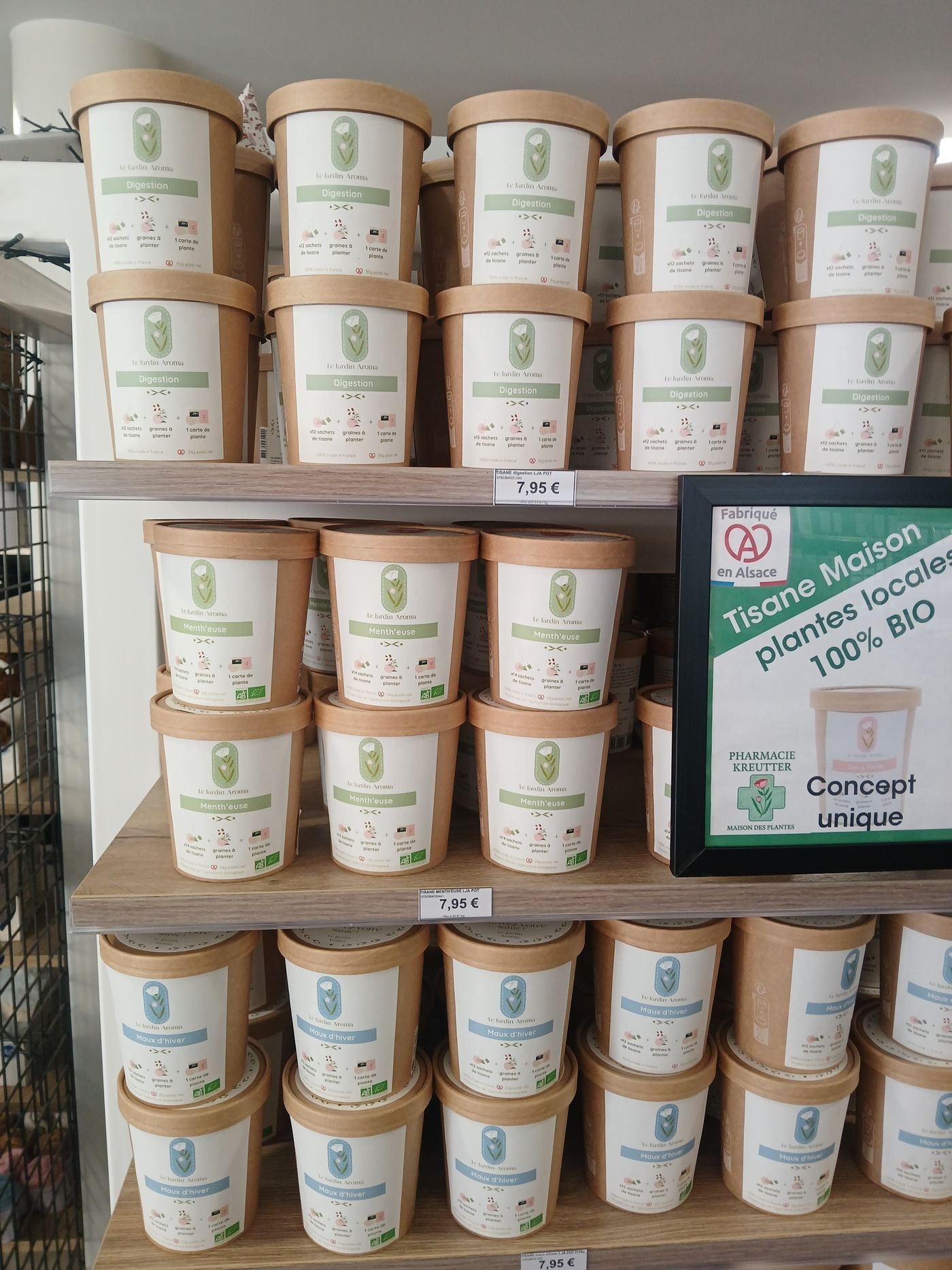 Pots de tisane Le Jardin Aroma en rayon